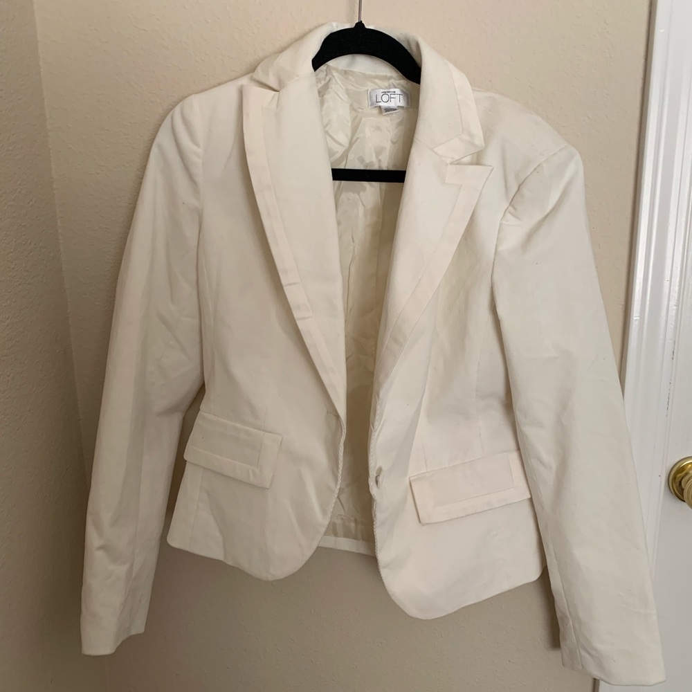 Cotton, corduroy style dress jacket